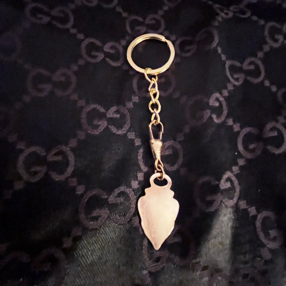 Vintage Gucci Crest Charm Keychain - Picture 5 of 5